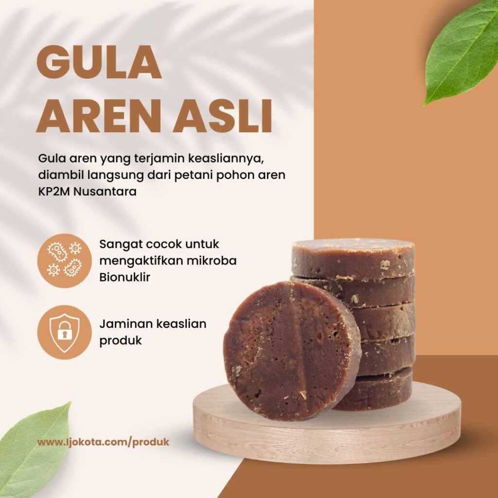 Gula Aren Asli 1 Kg - Ijokota