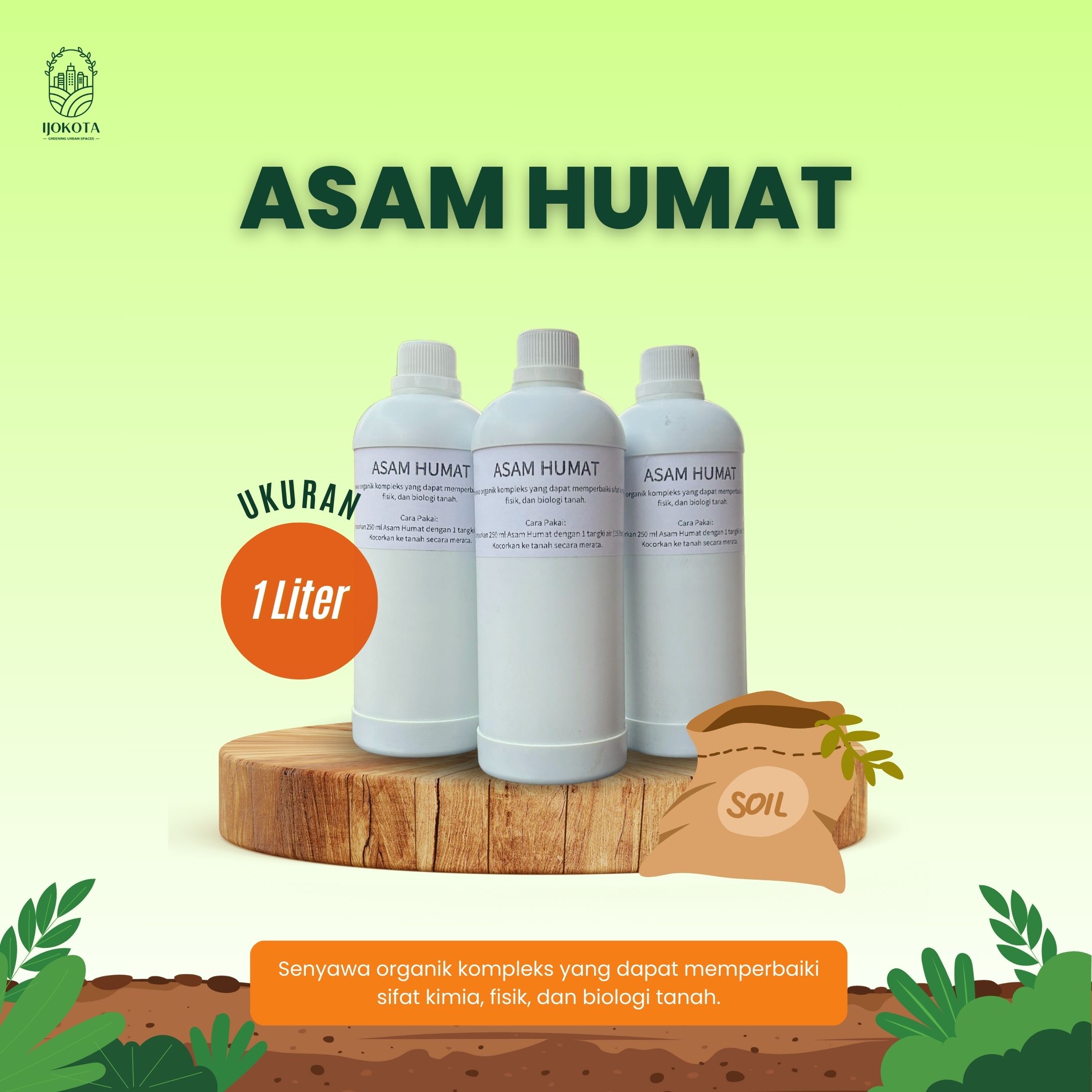 Asam Humat Pembenah Tanah